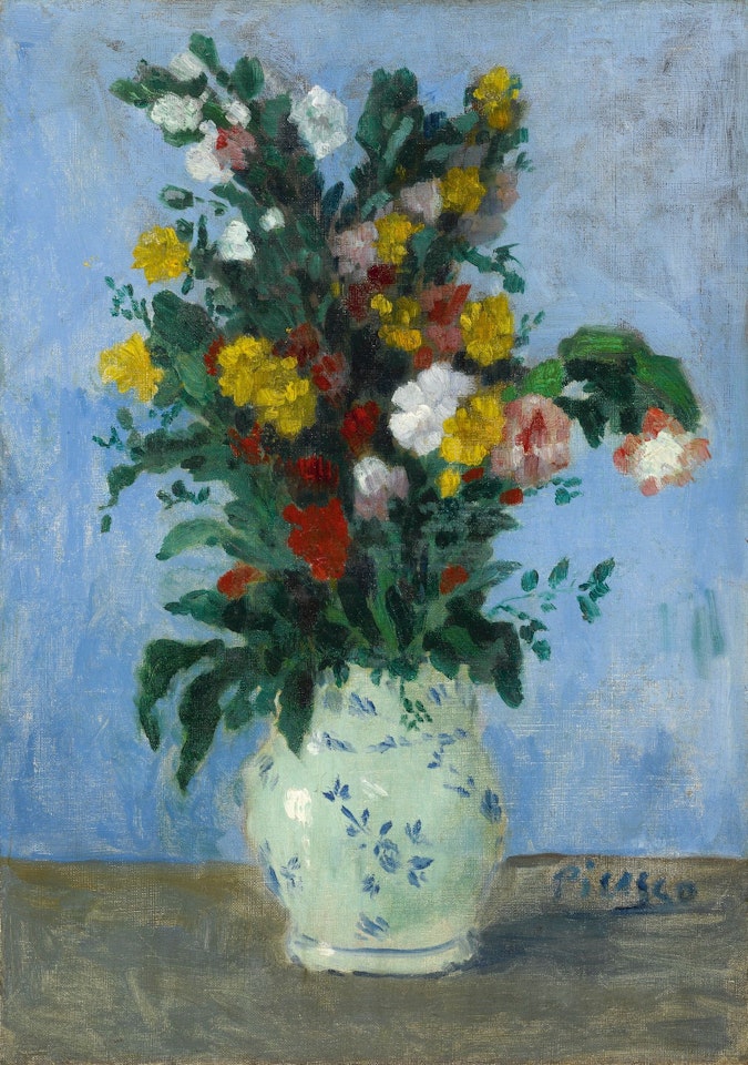 FLEURS DANS UN VASE by Pablo Picasso