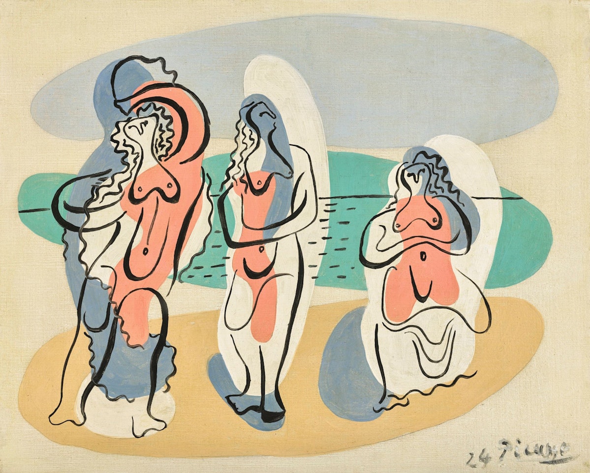 TROIS BAIGNEUSES by Pablo Picasso