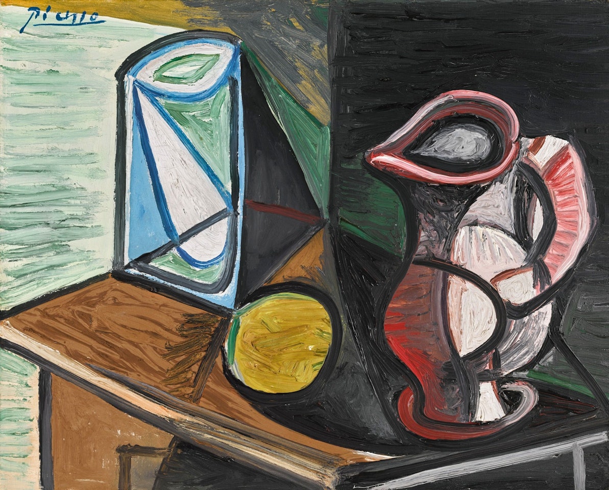 VERRE ET PICHET by Pablo Picasso