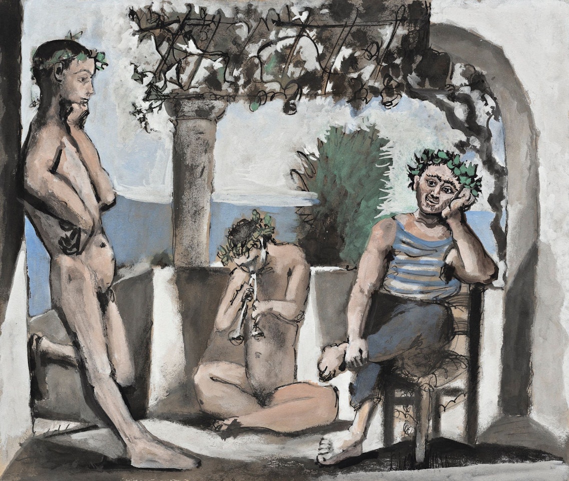 LE REPOS DU FAUNE by Pablo Picasso