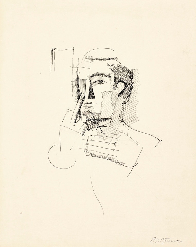 PORTRAIT D'UN HOMME by Roger de la Fresnaye