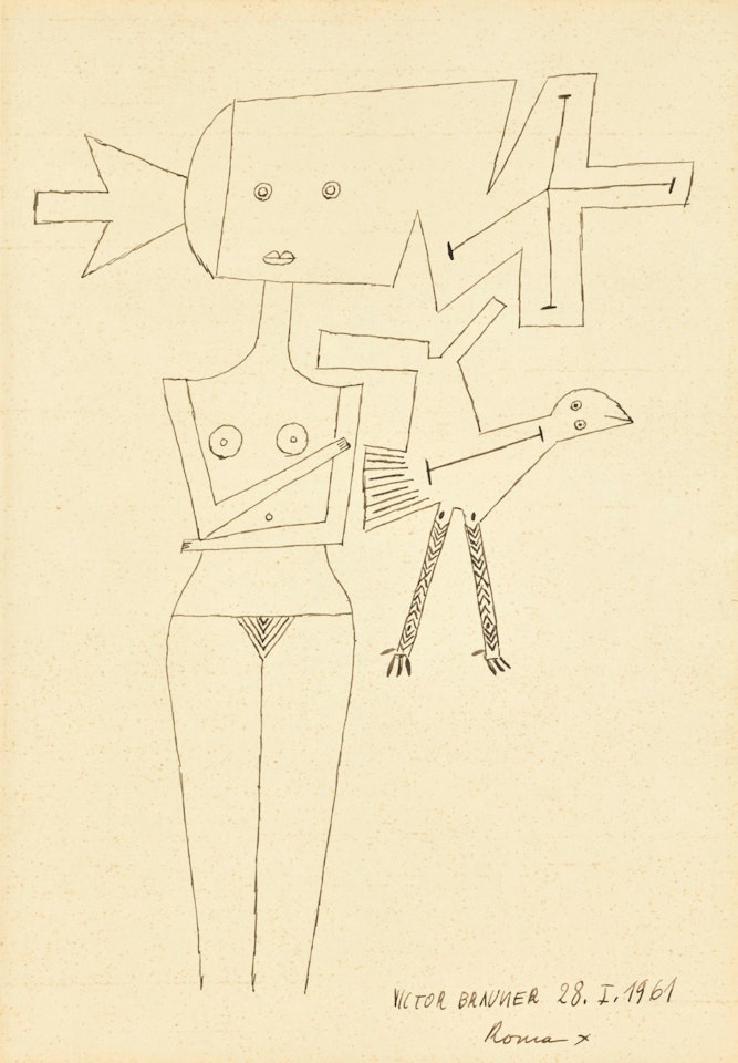 SANS TITRE (FEMME) by Victor Brauner