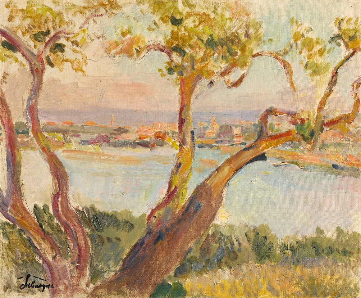VUE D'ANTIBES by Henri Lebasque
