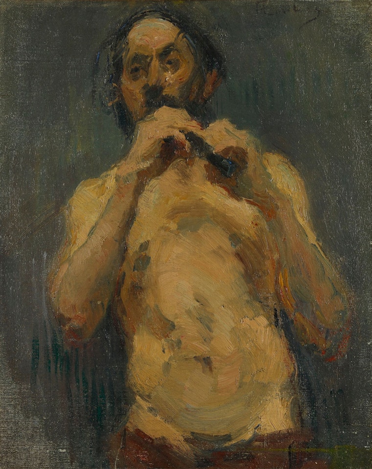 LE JOUEUR DE FLÛTE by Henri de Toulouse-Lautrec