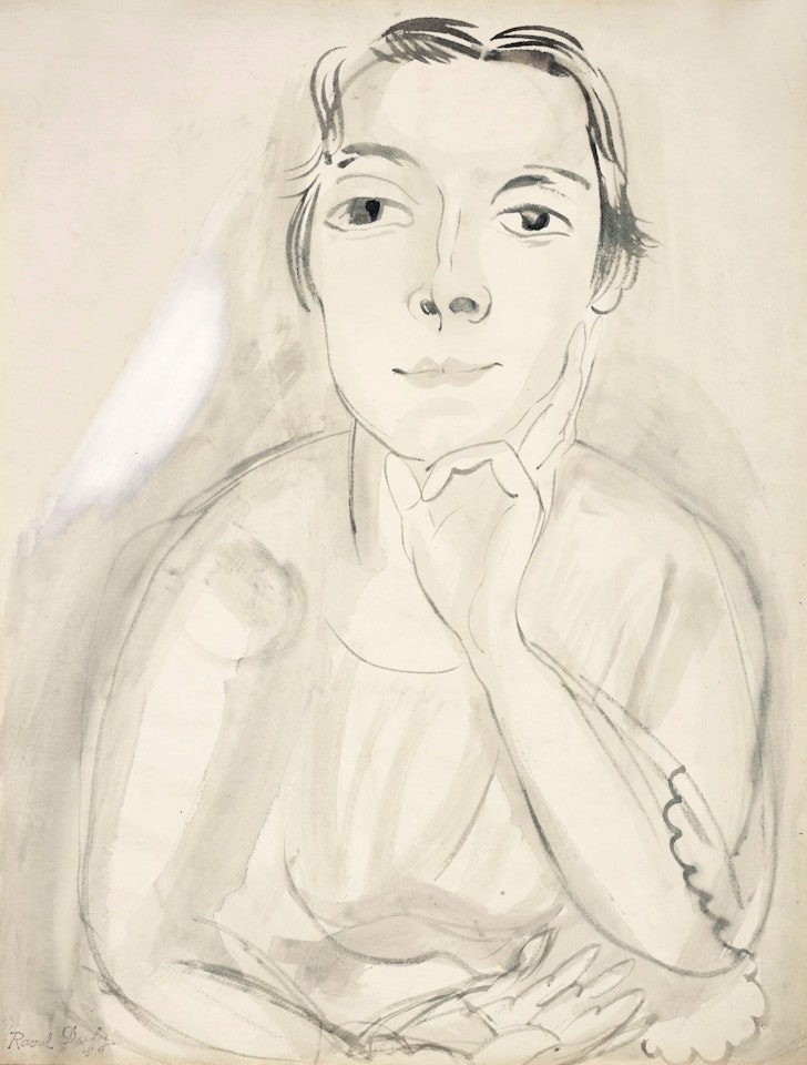 PORTRAIT DE MADAME DUFY by Raoul Dufy