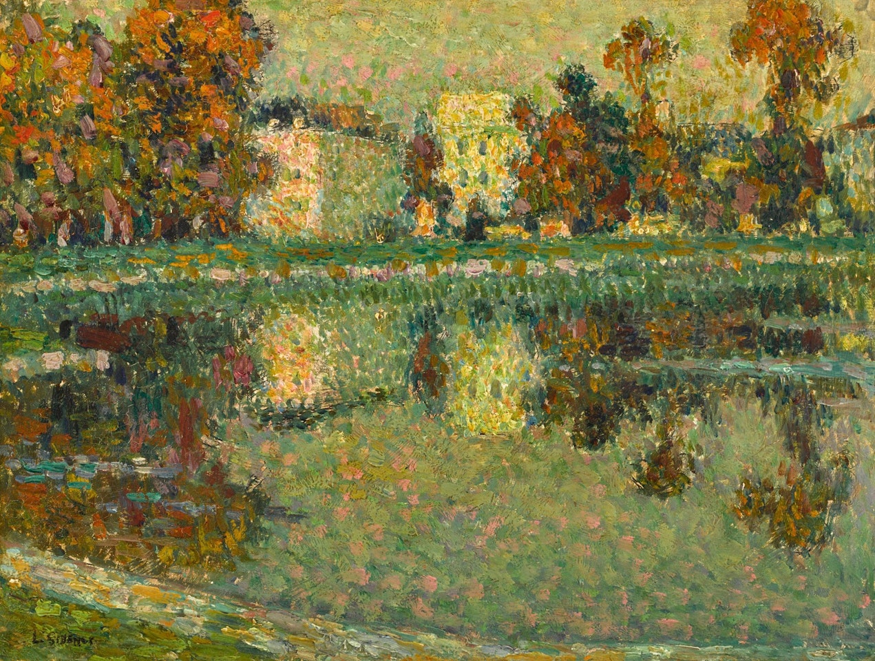 AUTOMNE À VERSAILLES by Henri Le Sidaner