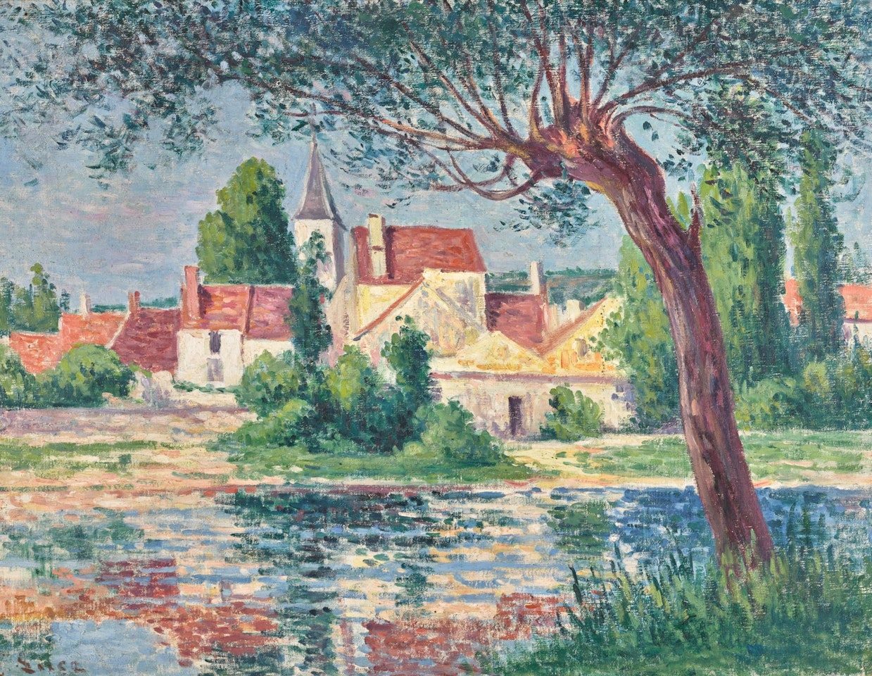 LUCY-SUR-CURE by Maximilien Luce