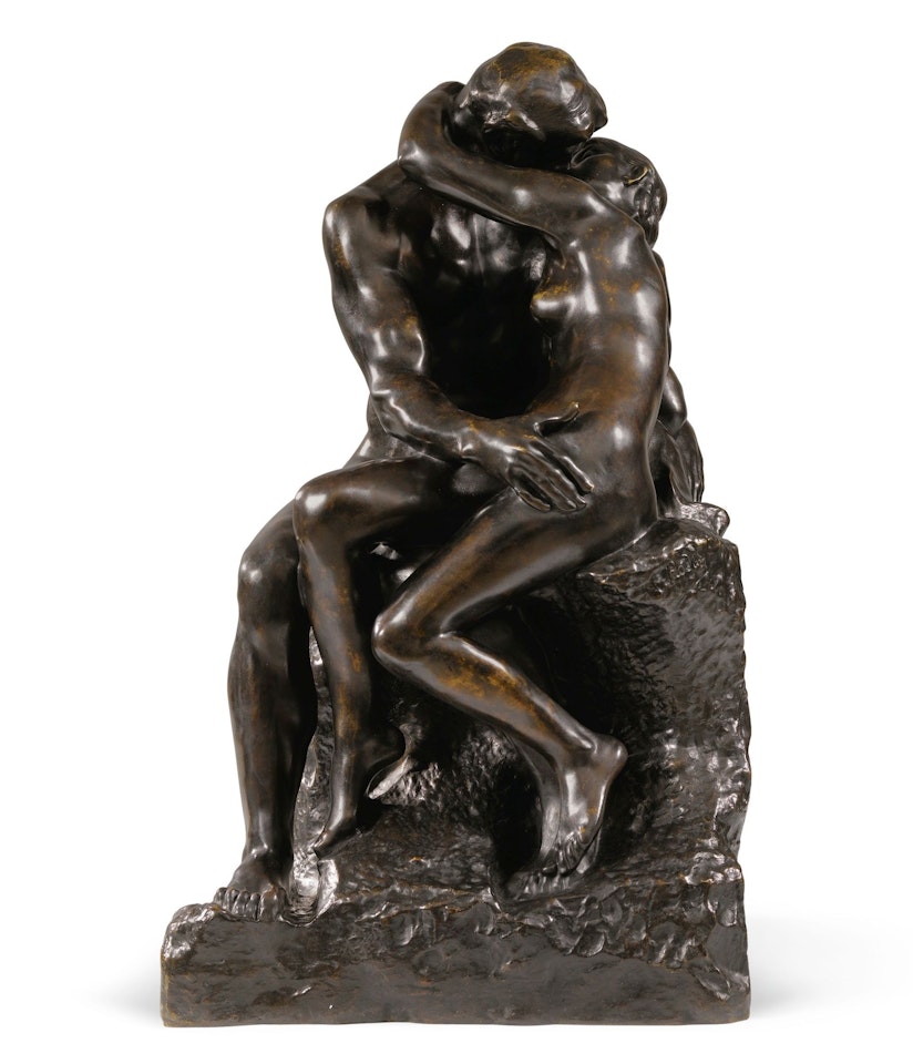 LE BAISER, 2ÈME RÉDUCTION DIT AUSSI NO. 4 by Auguste Rodin