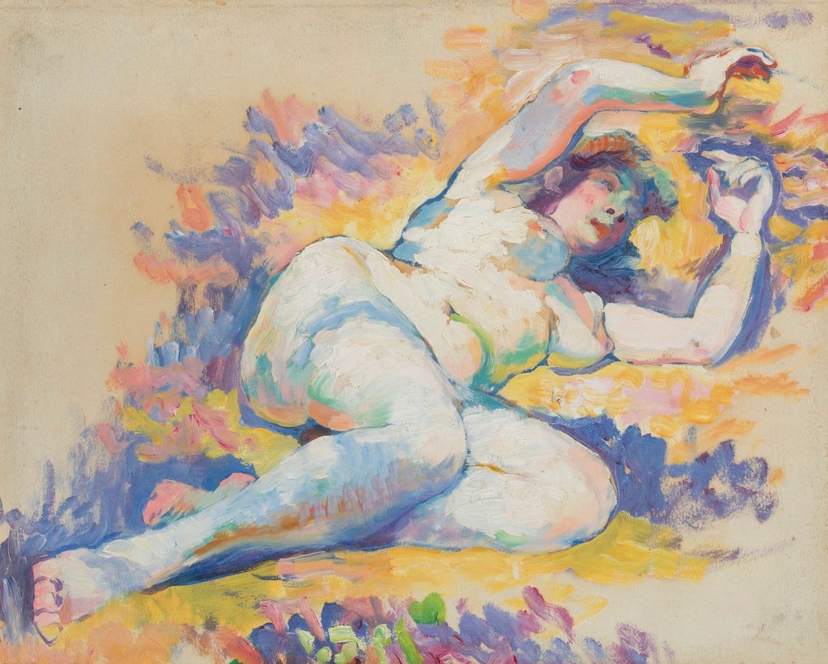 ÉTUDE POUR 'NAPÉES' by Henri Edmond Cross