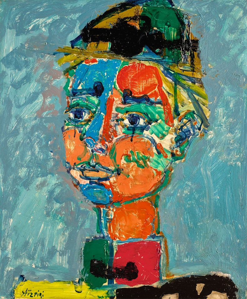 JEUNE HOMME AU CHAPEAU by Paul Aizpiri
