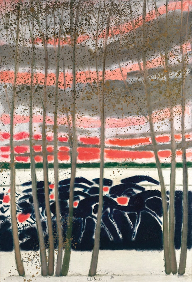 VINCENNES SOUS LA NEIGE by André Brasilier