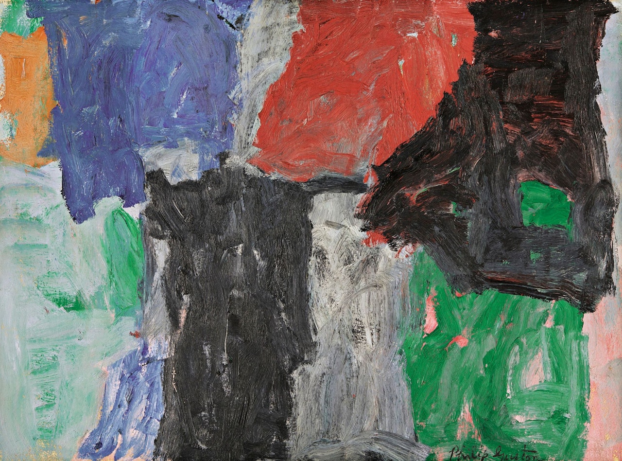 WESTERN by Philip Guston