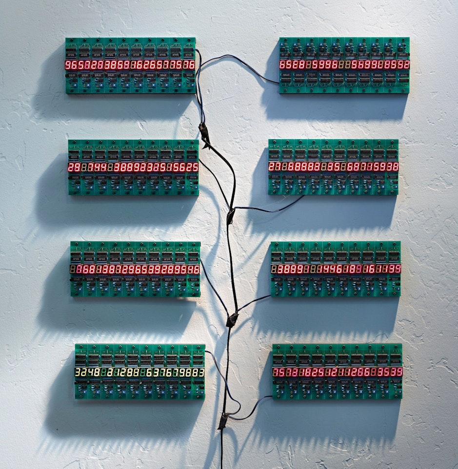 OPPOSITE VERTICAL by Tatsuo Miyajima