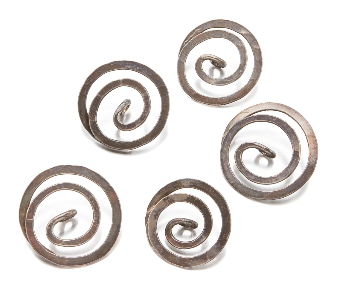 SET OF FIVE BUTTONS by Alexander Calder