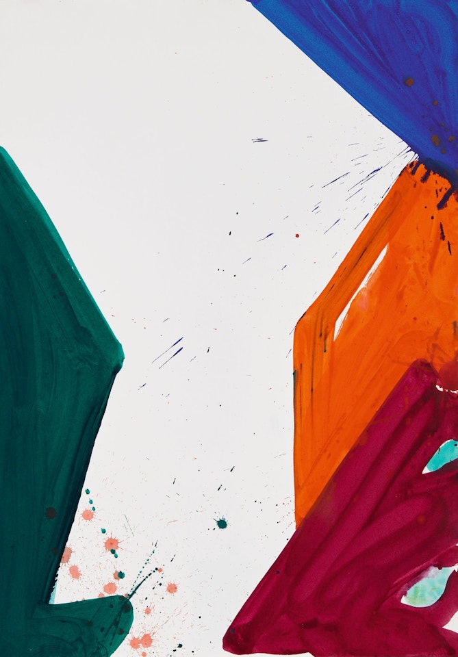 UNTITLED by Sam Francis