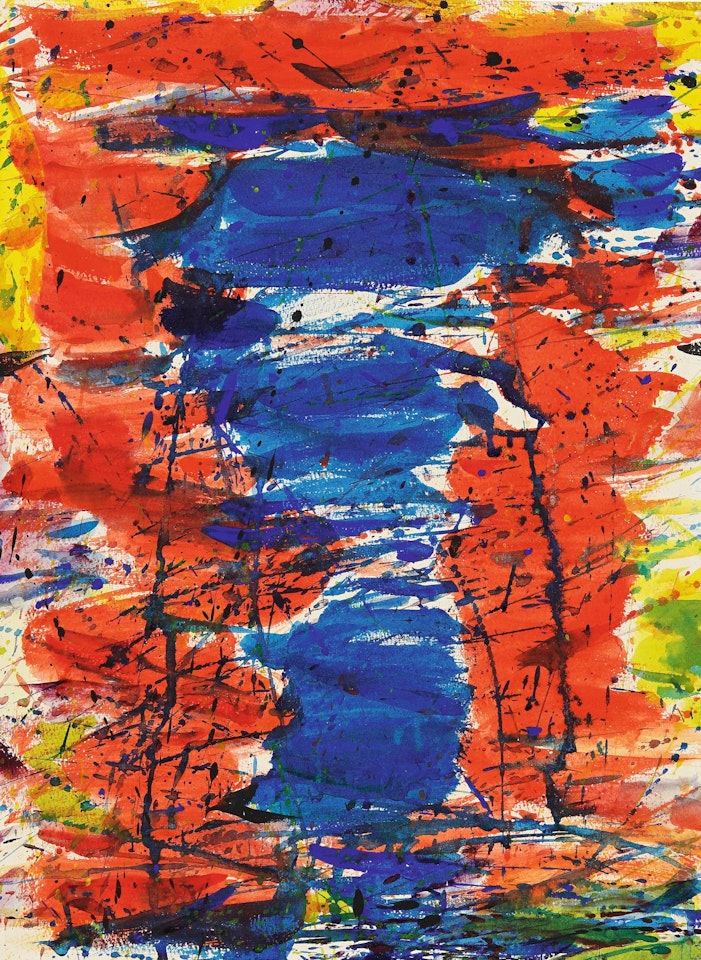 UNTITLED by Sam Francis