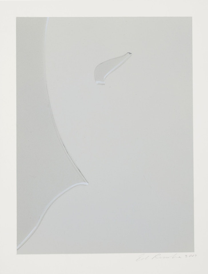 BUSTED GLASS #10 by Ed Ruscha