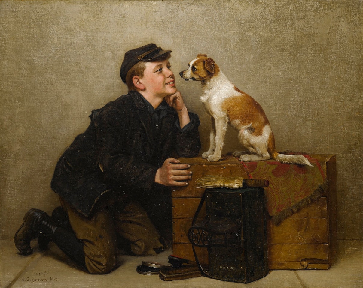 MY BUDDY by John George Brown