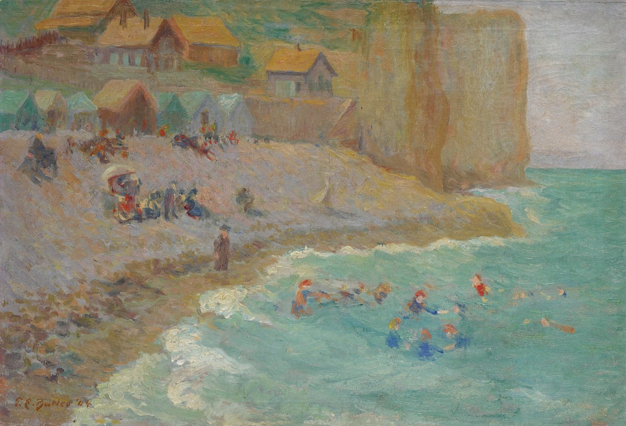 BATHERS AT QUIBERVILLE by Theodore Earl Butler
