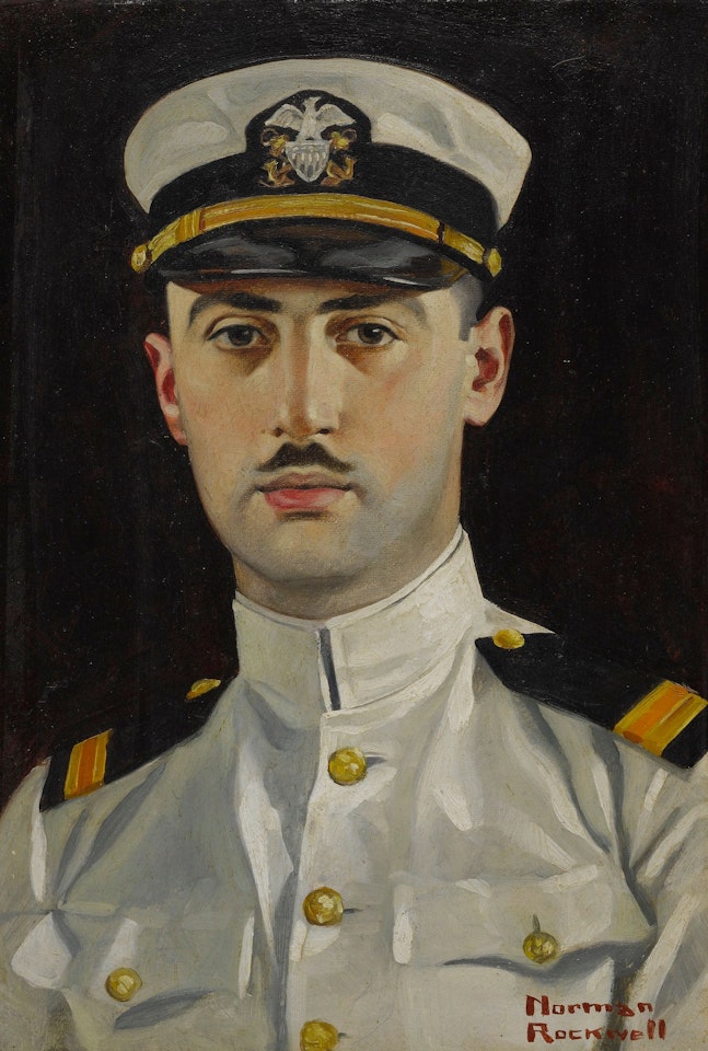 PORTRAIT OF DR. JEFFERSON JOSEPH CITRON, DDS by Norman Rockwell