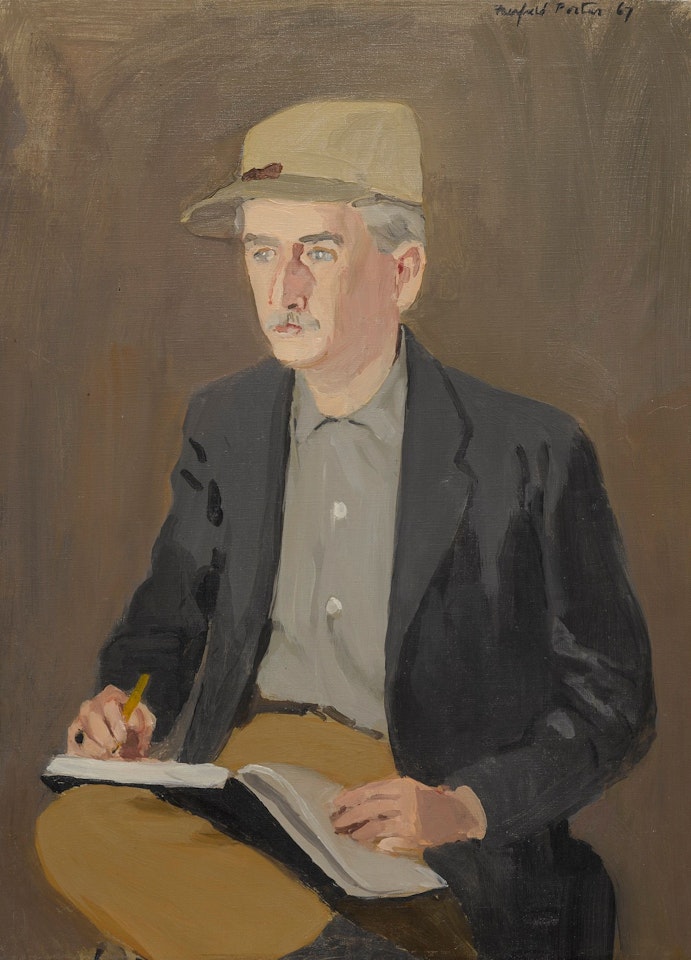 PORTRAIT OF DON CORD by Fairfield Porter