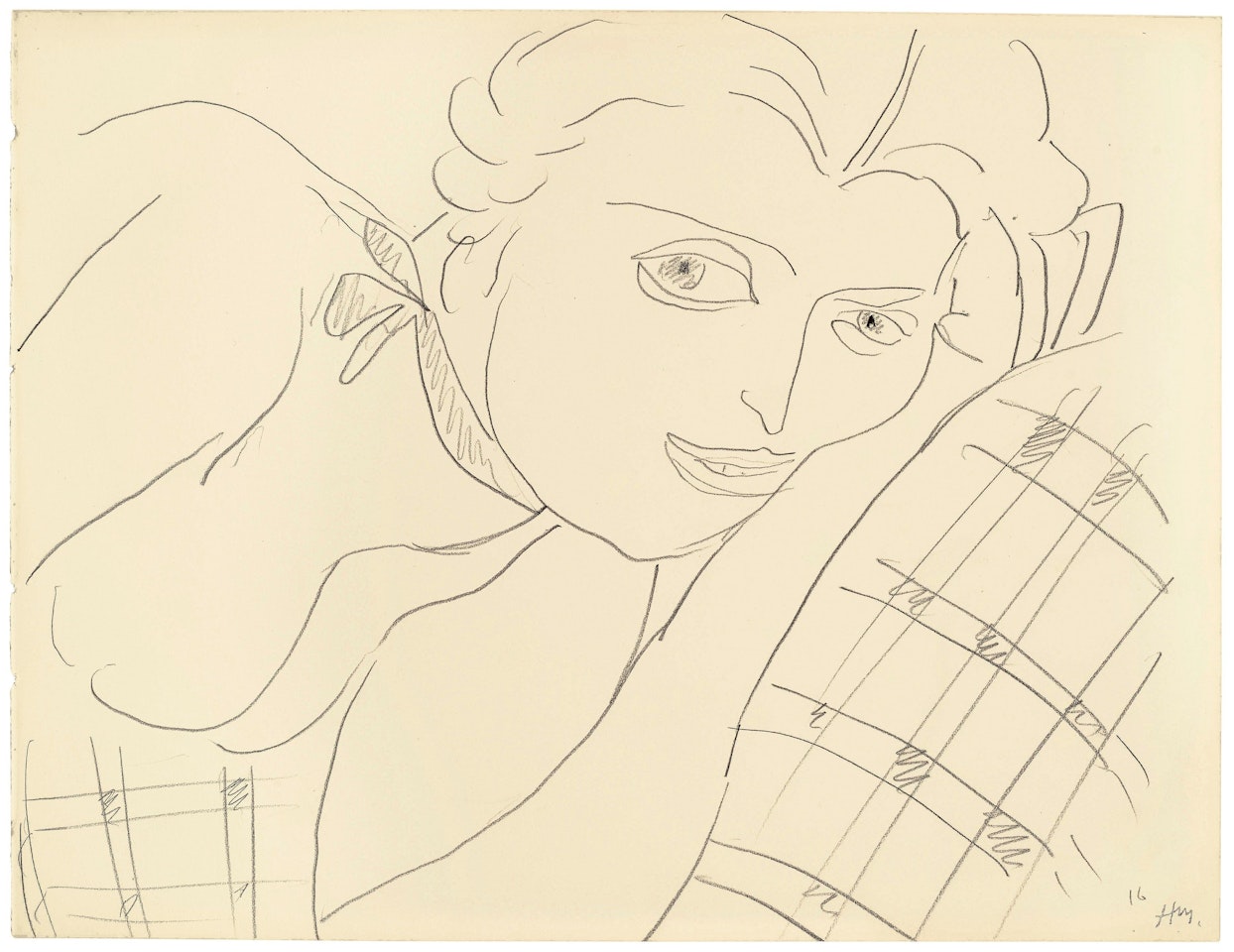 Femme au repos (Lydia) by Henri Matisse