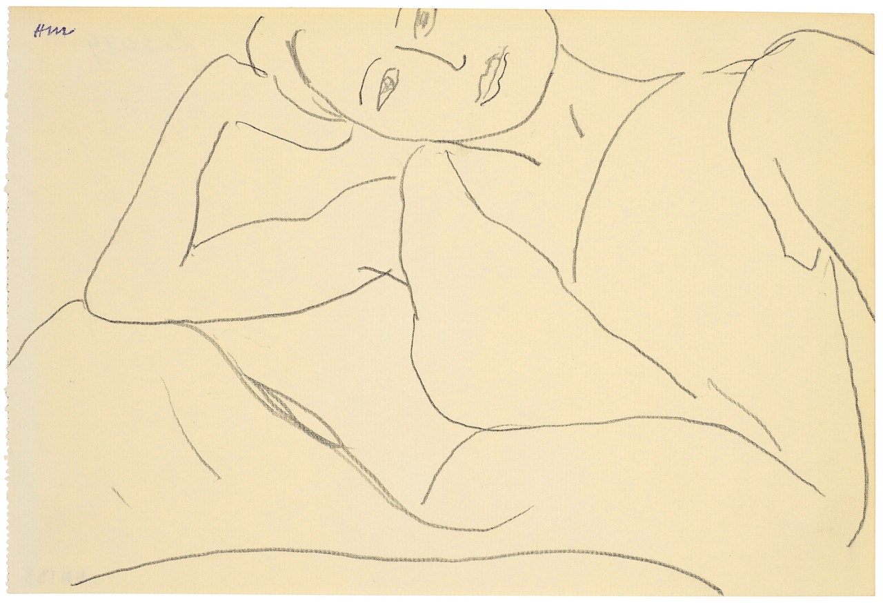 Femme accoudée by Henri Matisse