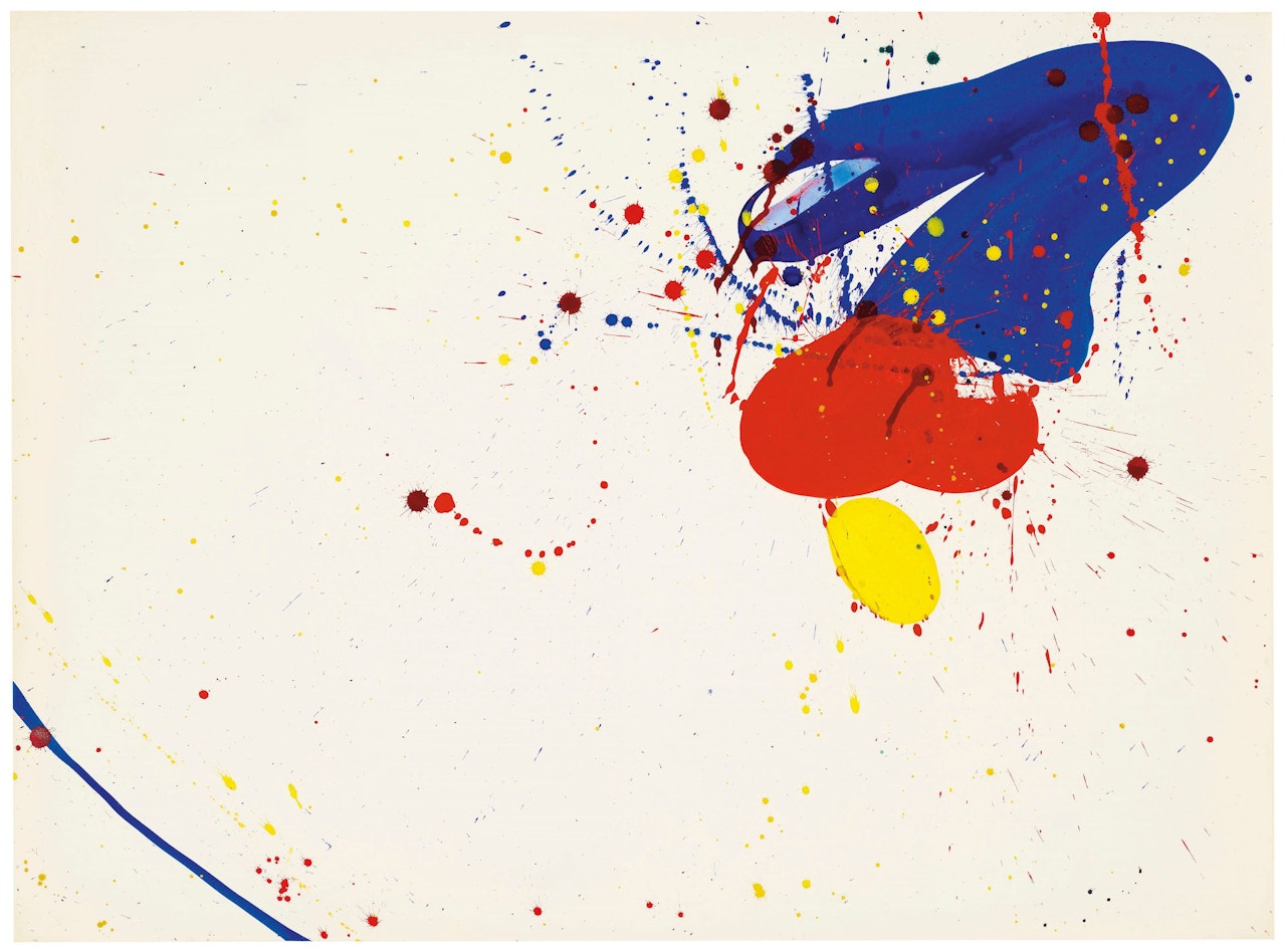 Untitled by Sam Francis