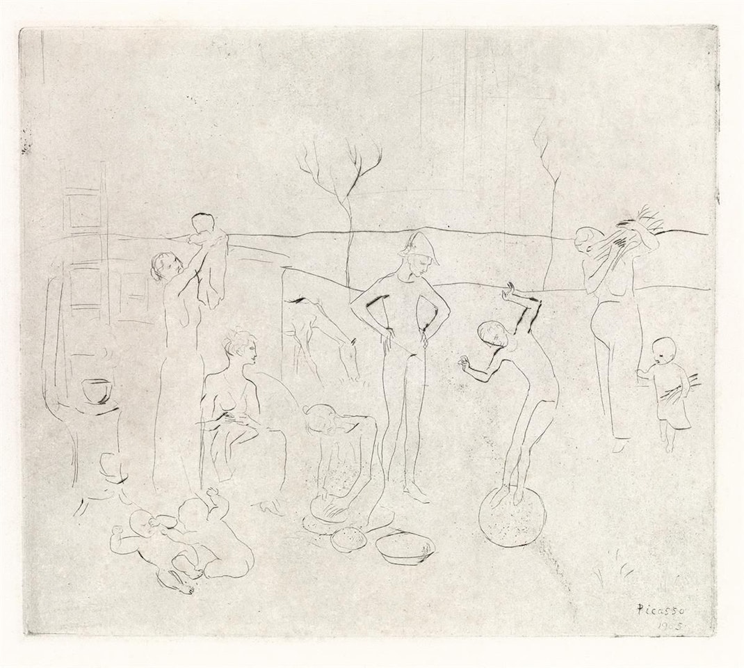 Les Saltimbanques by Pablo Picasso