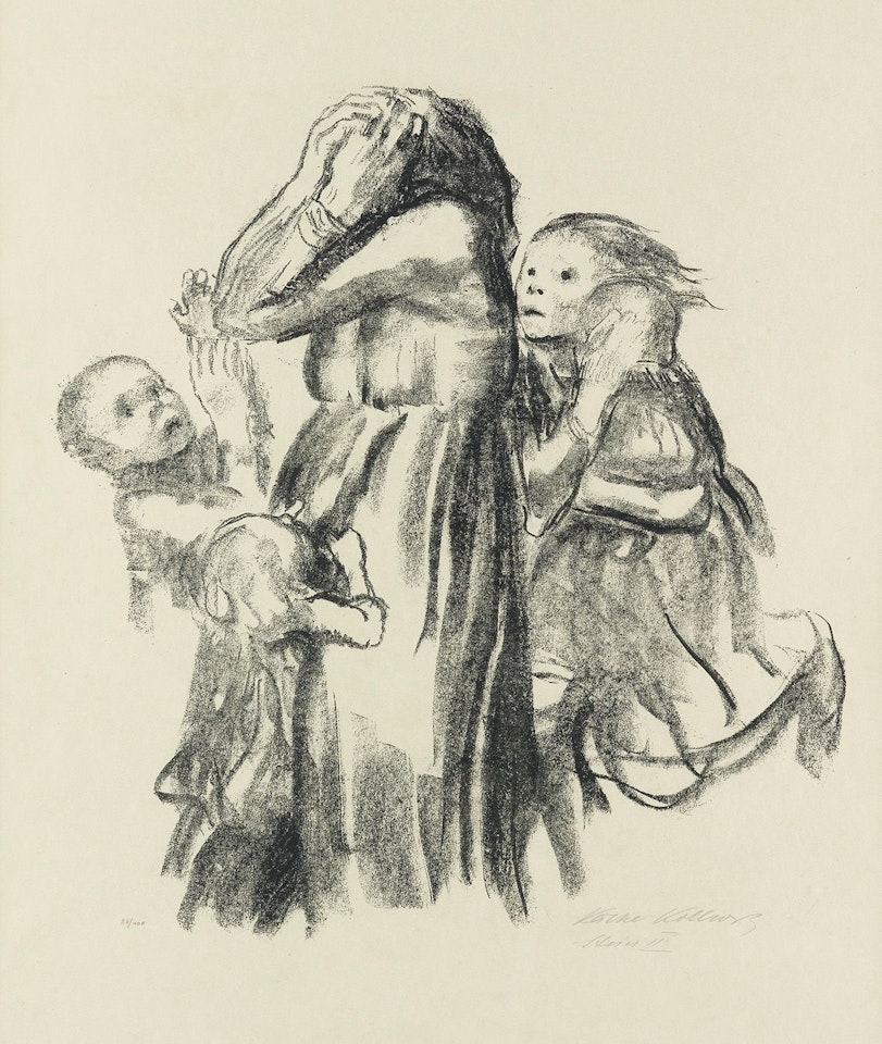Gefallen II by Kathe Kollwitz