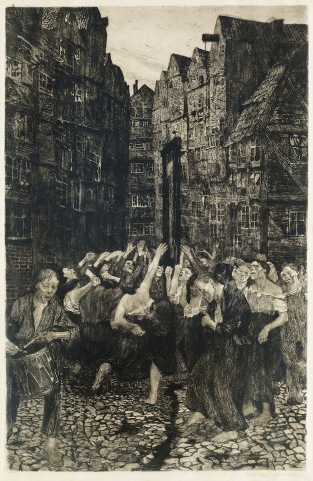 Die Carmagnole by Kathe Kollwitz