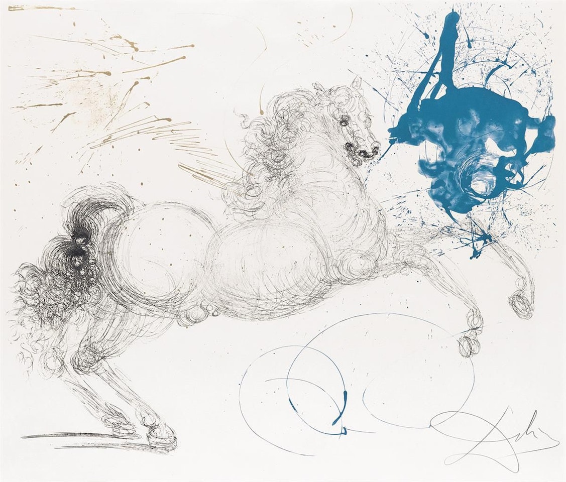 Pegasus by Salvador Dali