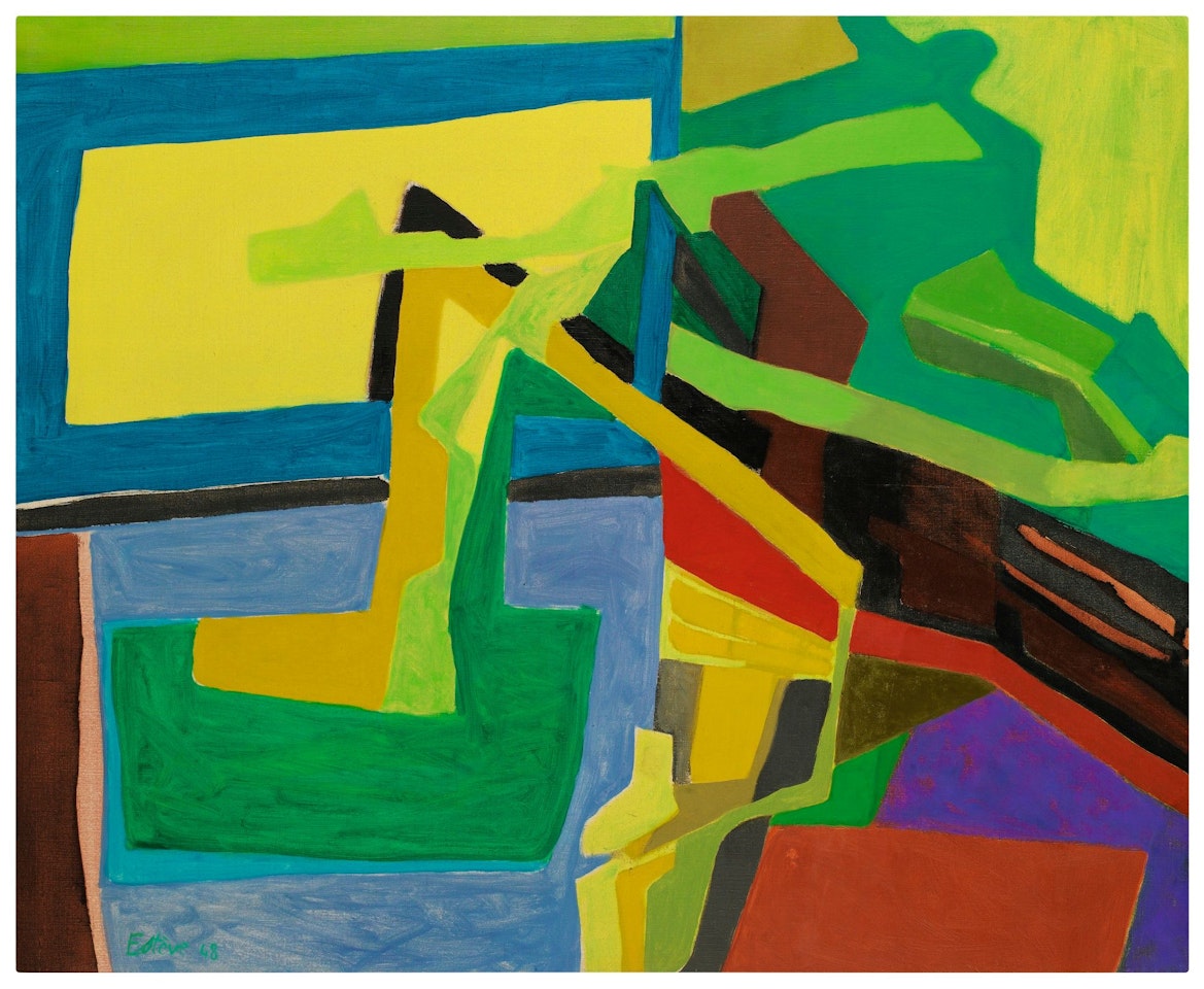 MIROIR JAUNE DE L'ARBRE by Maurice Esteve