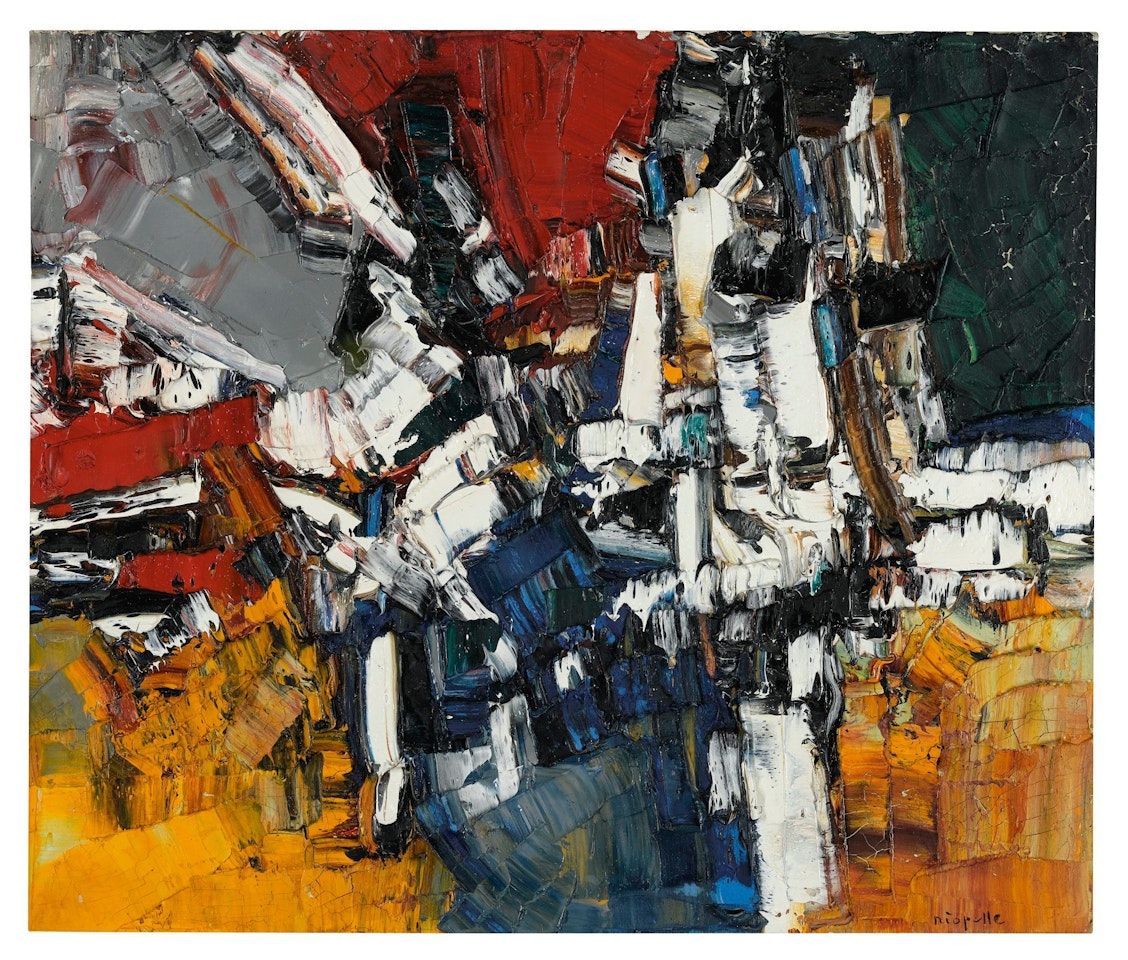 JOUTE by Jean-Paul Riopelle