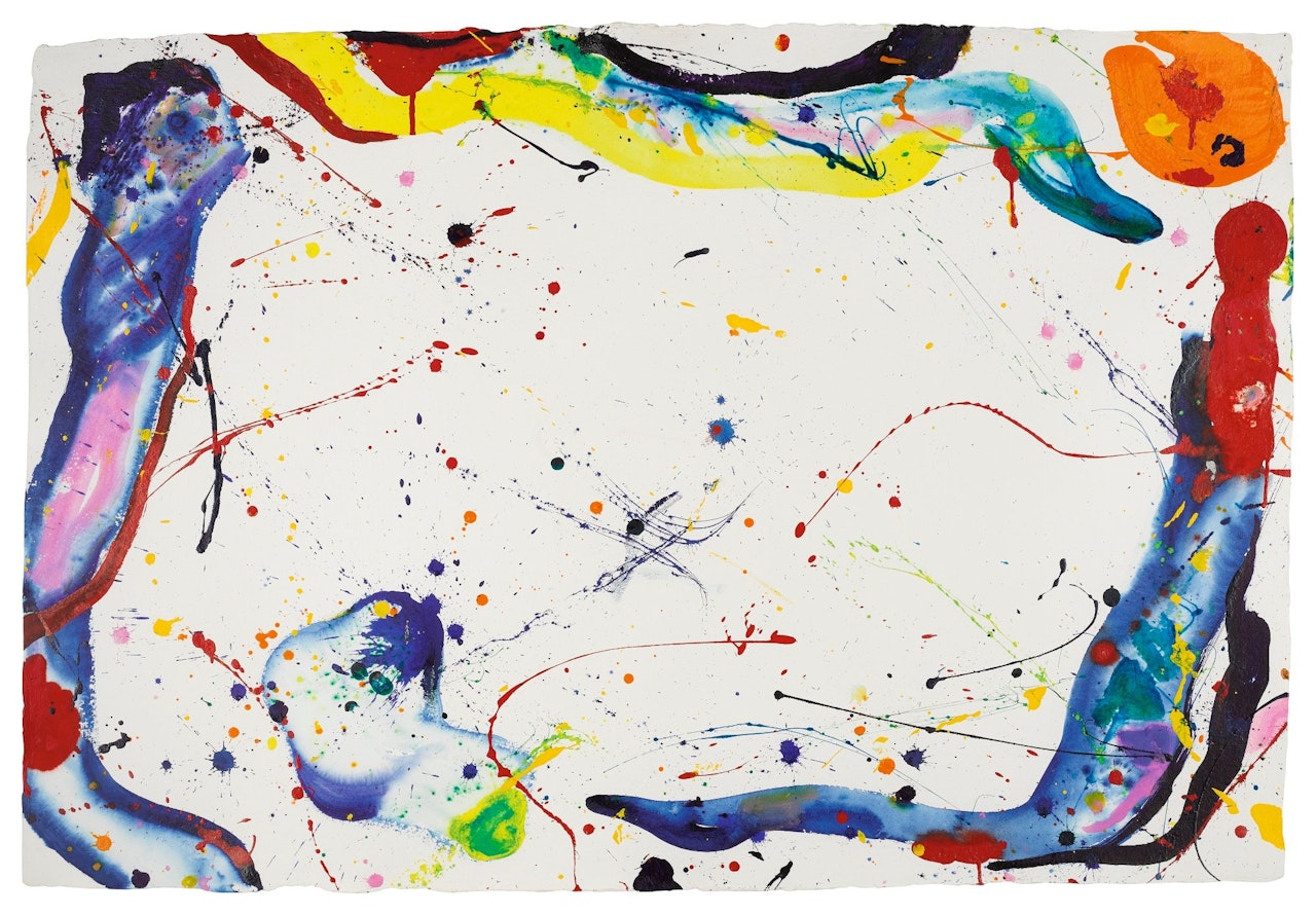UNTITLED by Sam Francis