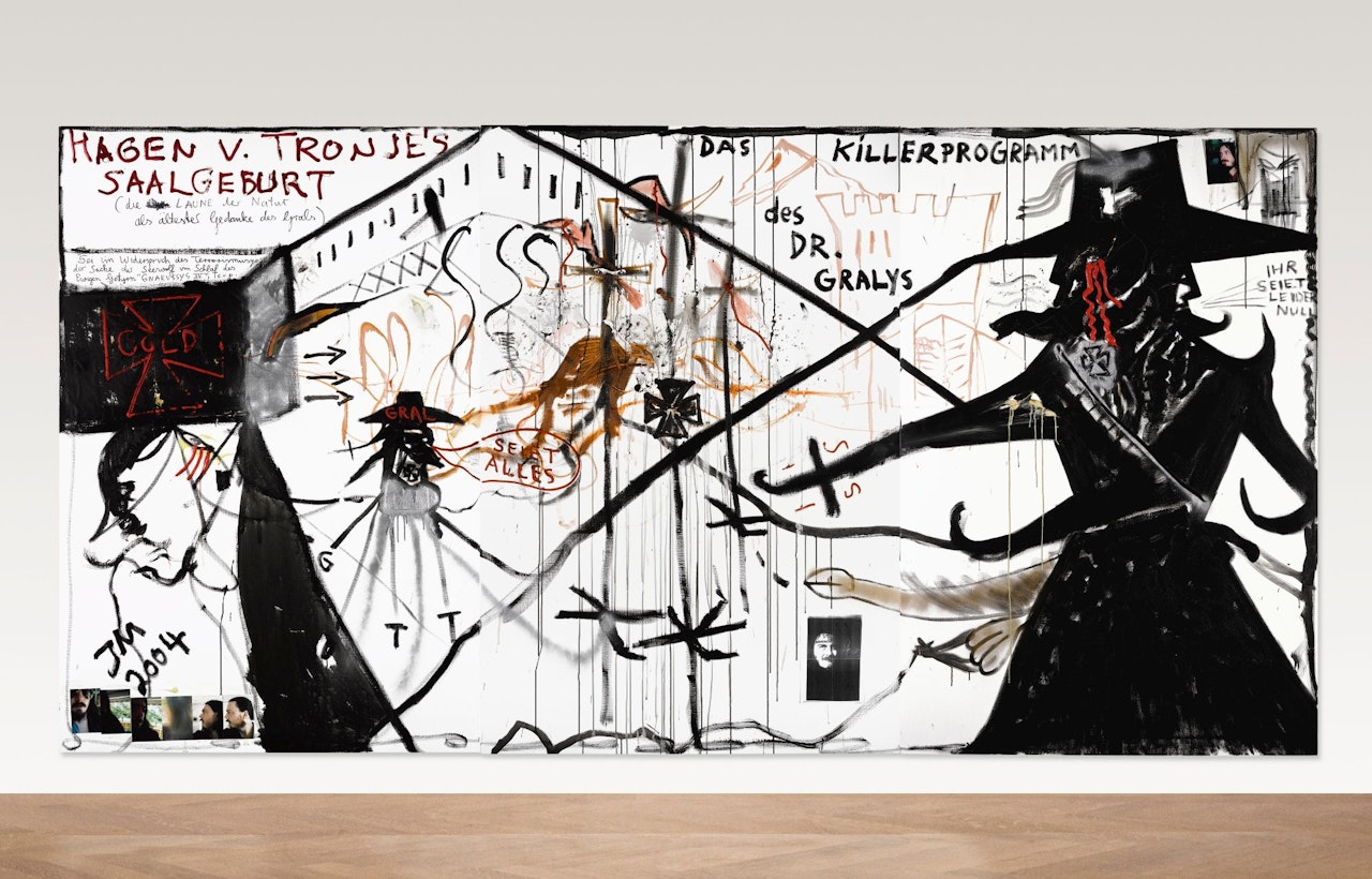 GARTEN EDEN II by Jonathan Meese