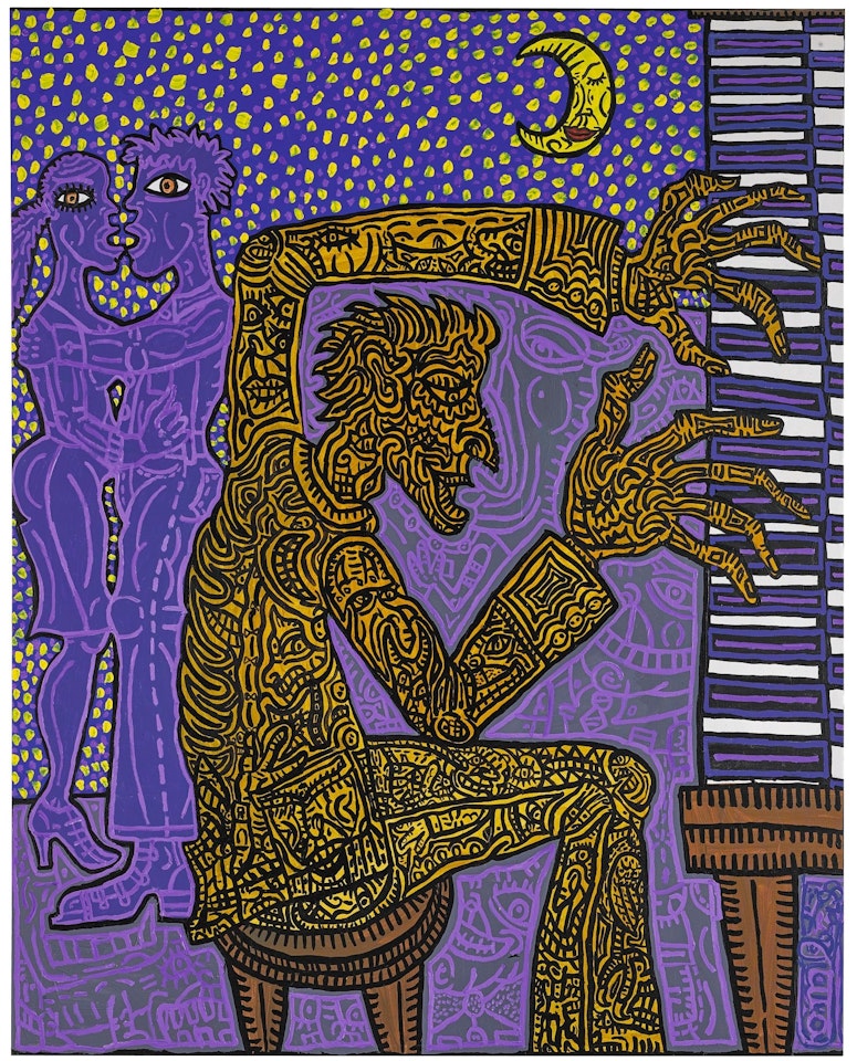 LE PIANISTE by Robert Combas