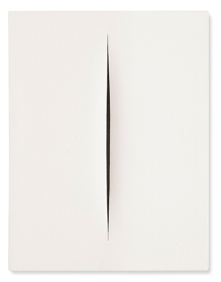 CONCETTO SPAZIALE, ATTESA by Lucio Fontana