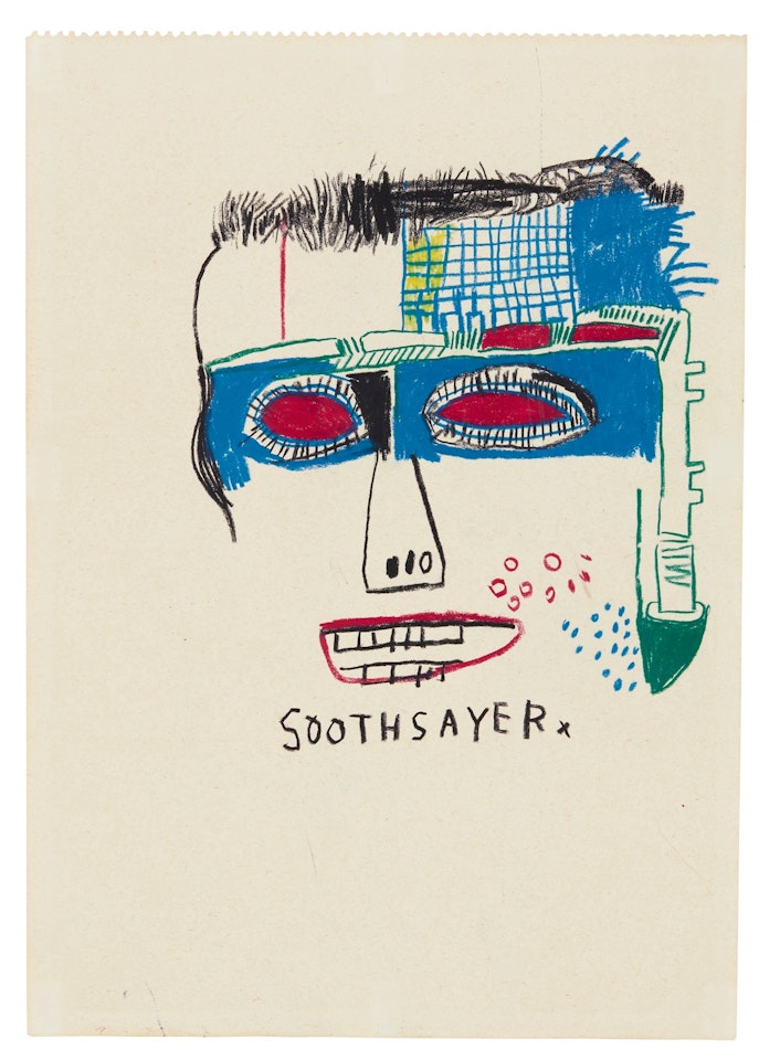 SOOTHSAYER by Jean-Michel Basquiat