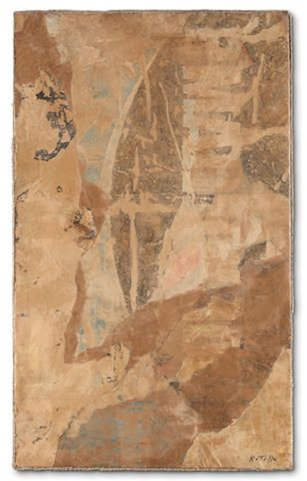 Untitled (Retro d'affiche) by Mimmo Rotella