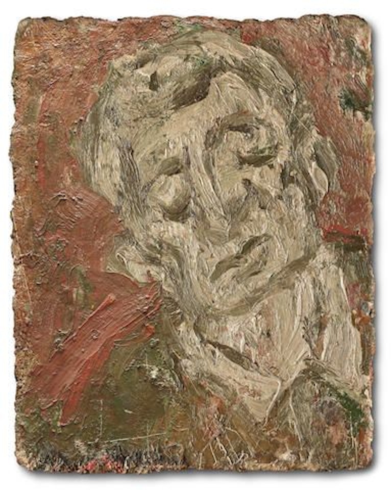 Head of Heinz III by Leon Kossoff