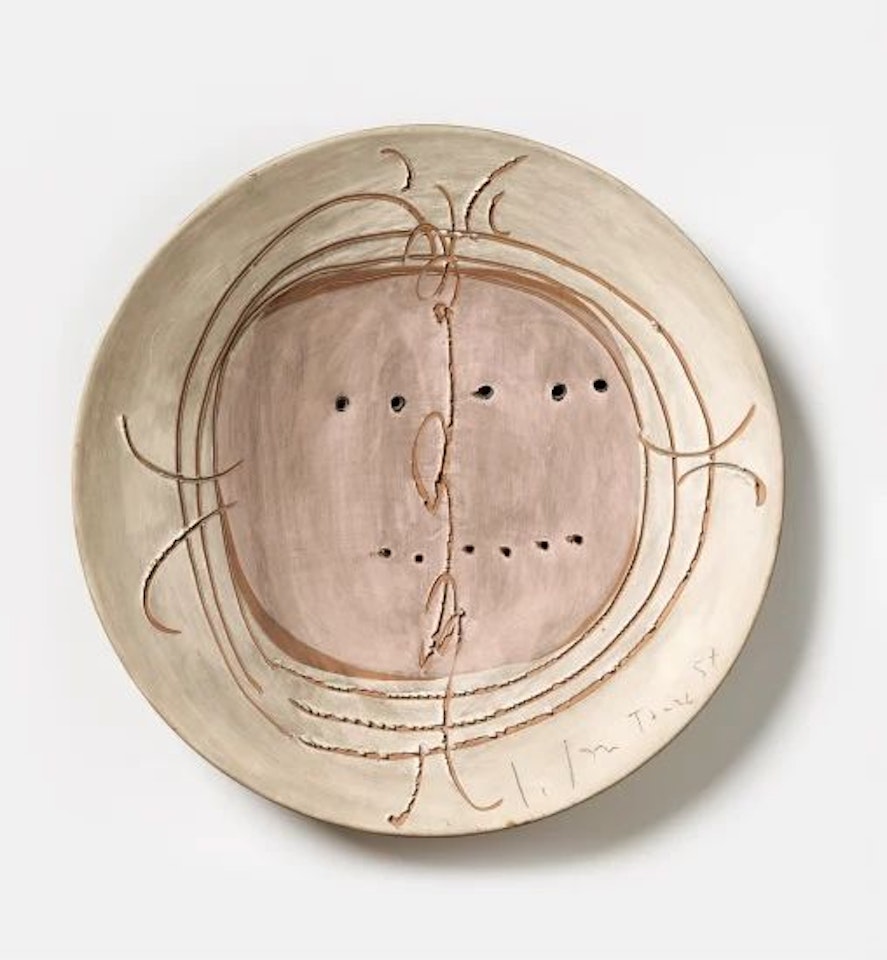 Concetto spaziale by Lucio Fontana