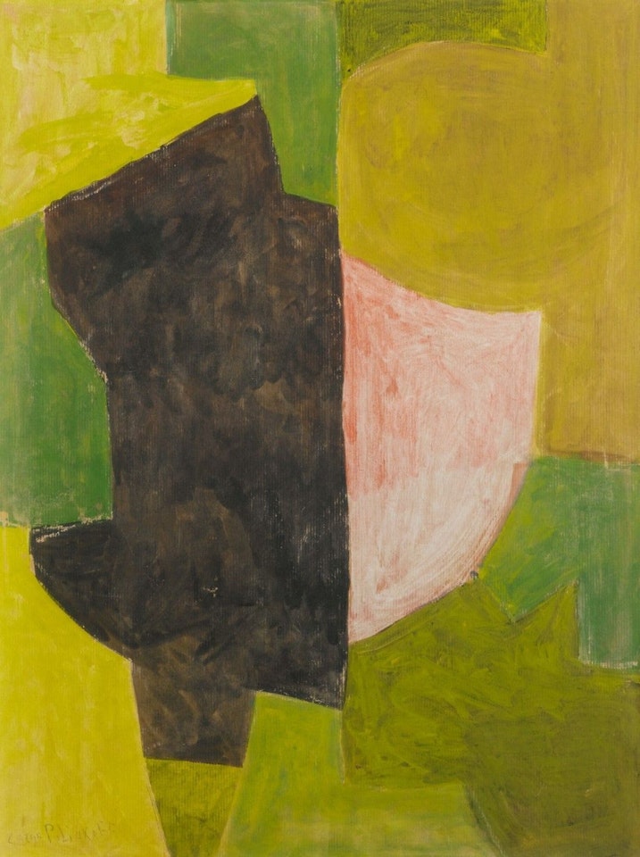 COMPOSITION VERTE by Serge Poliakoff