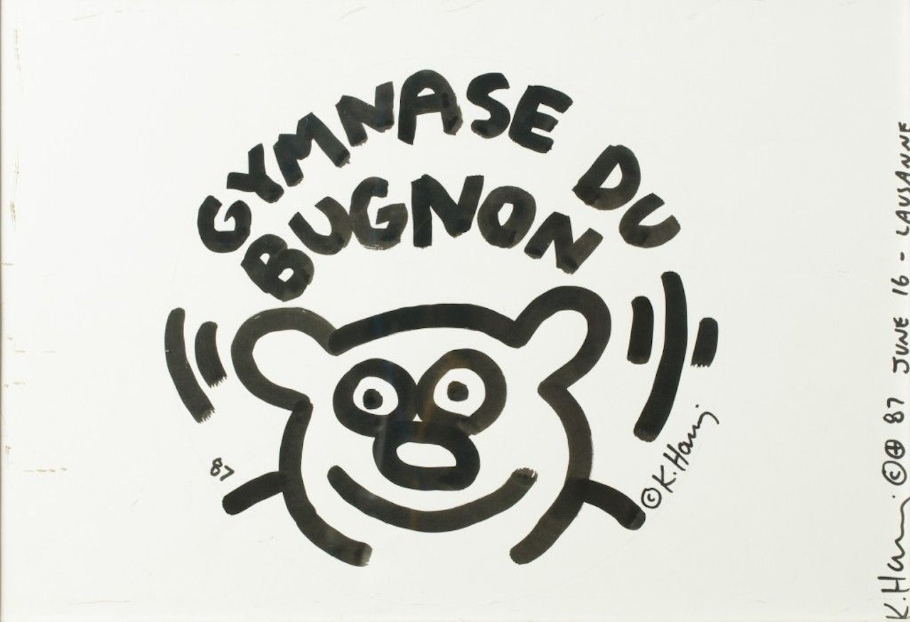 GYMNASE DU BUGNON by Keith Haring