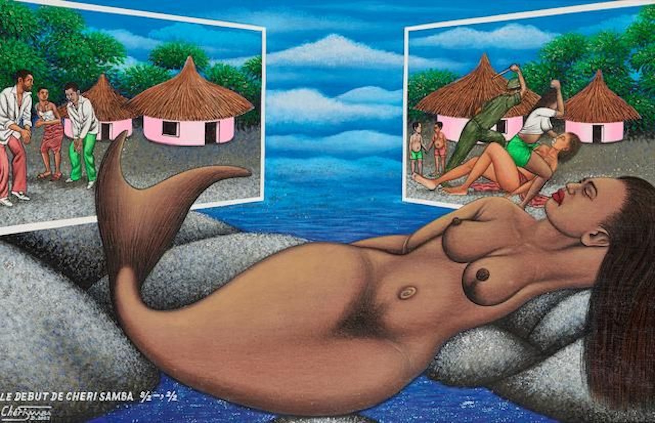 'Le Debut de Cheri Samba' (La Sirene) by Chéri Samba