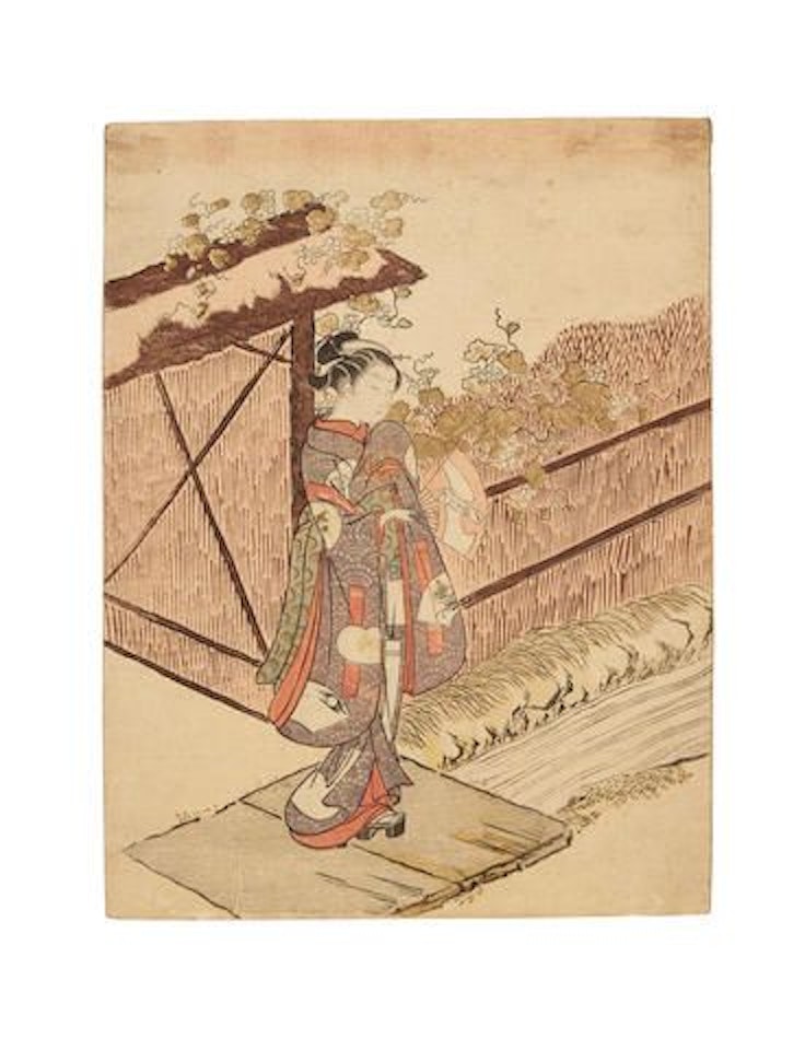 Mitate Yugao by Suzuki Harunobu