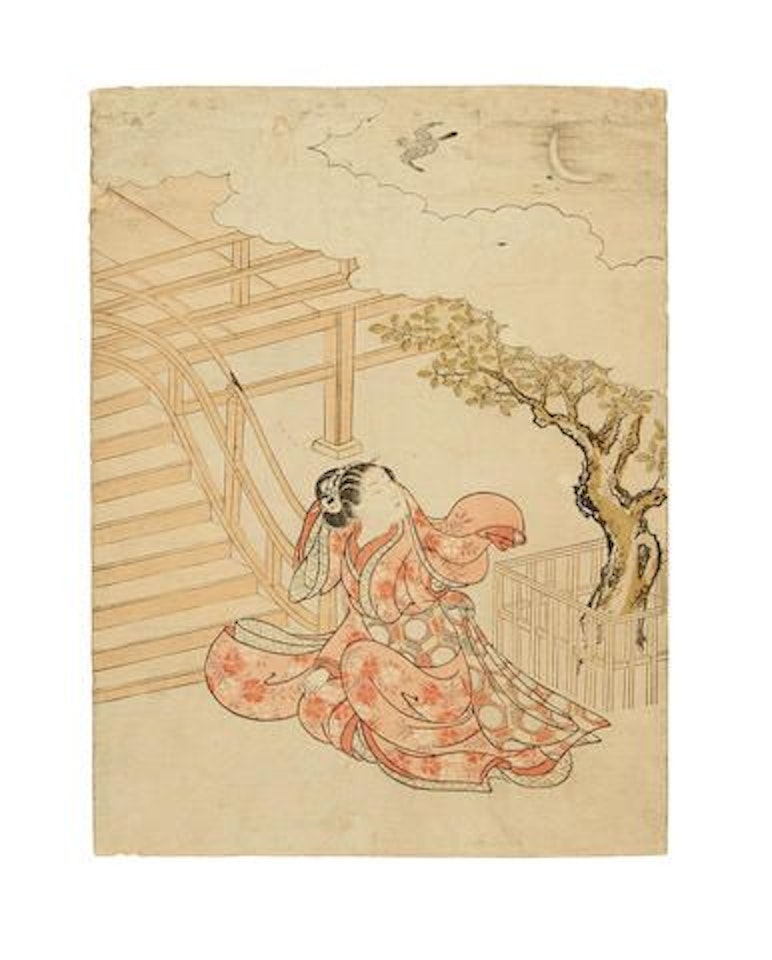 Mitate Minamoto no Yorimasa to nue by Suzuki Harunobu