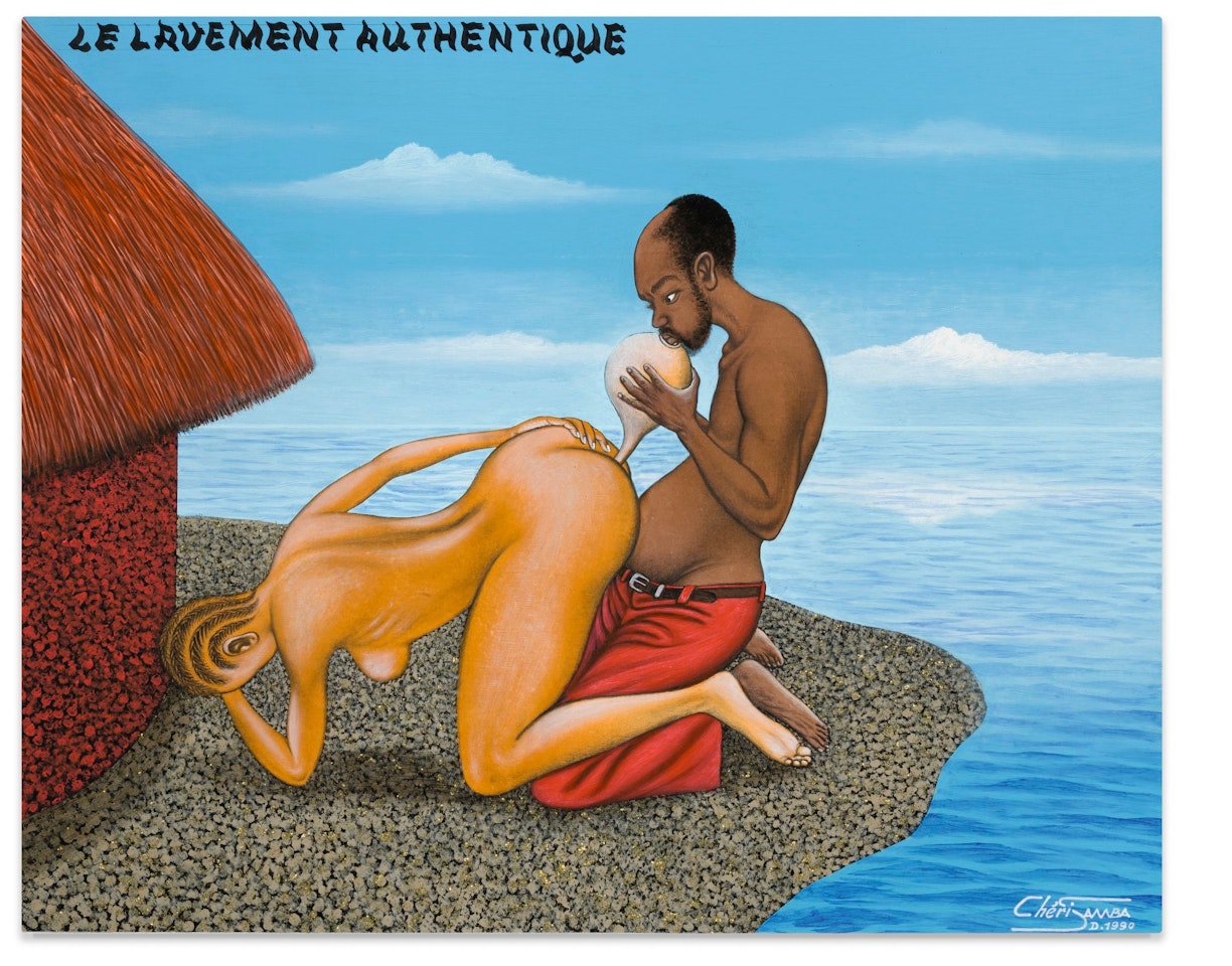 LE LAVEMENT AUTHENTIQUE by Chéri Samba