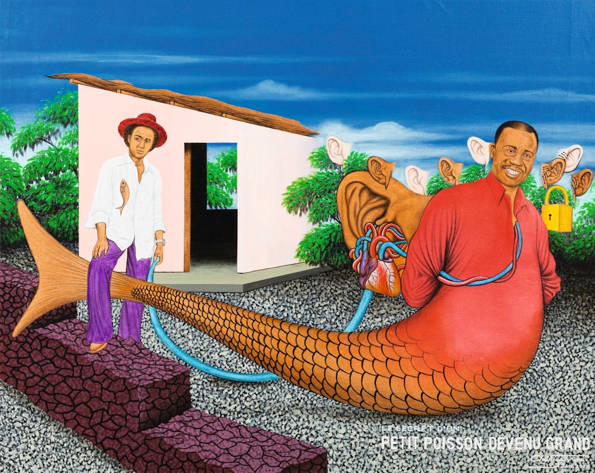 LE SECRET D'UN PETIT POISSON DEVENU GRAND by Chéri Samba