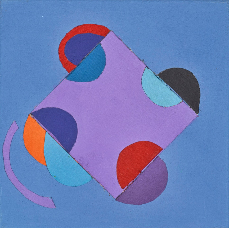 BLUE COLLAGE by Terry Frost